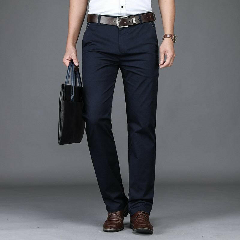 Business Cotton Casual Pants 