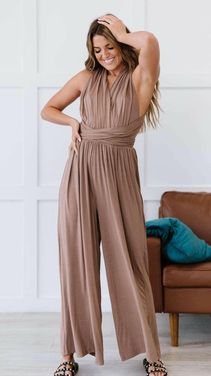 Amsterdam Wide-Leg Jumpsuit 