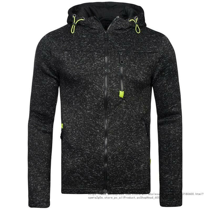 Men’s Full Zip Fitness Hoodie | On sale | Polyester