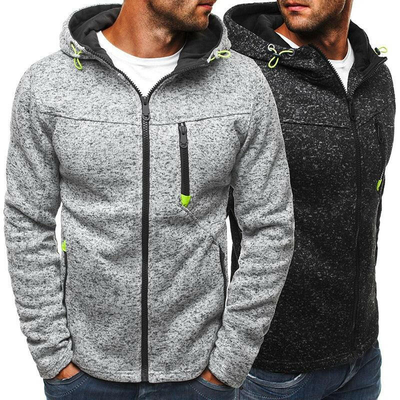 Men’s Full Zip Fitness Hoodie | On sale | Polyester