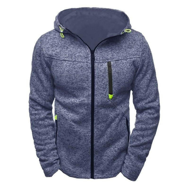 Men’s Full Zip Fitness Hoodie | On sale | Polyester