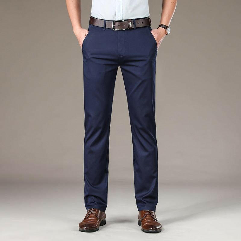 Soft Lyocell Fabric Men's Pants 