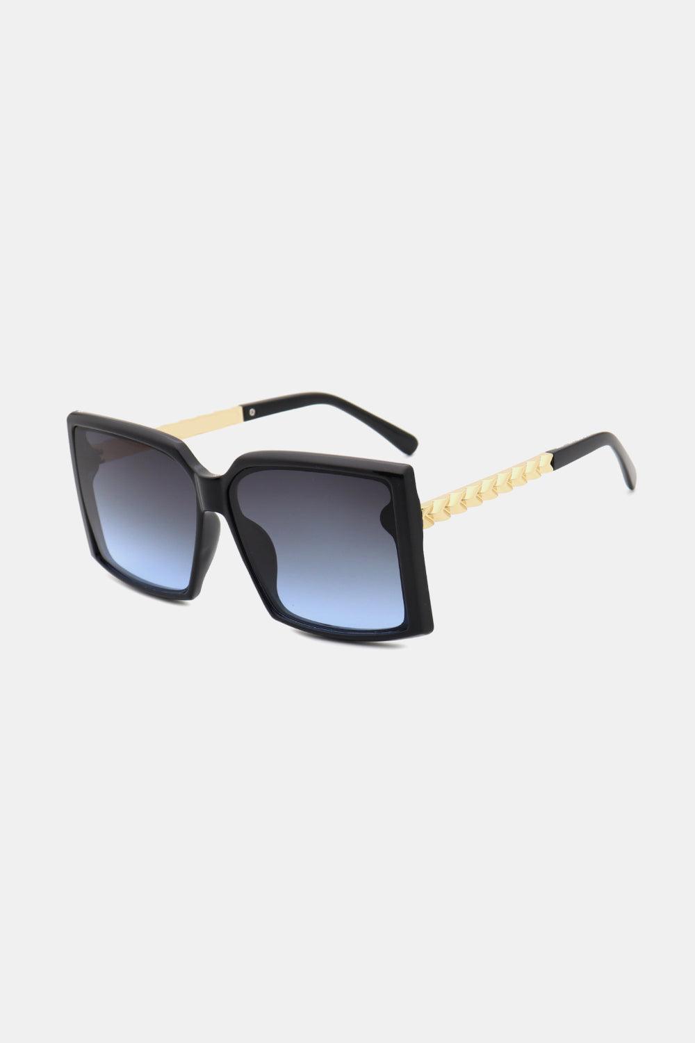 Polycarbonate Frame Square Sunglasses 