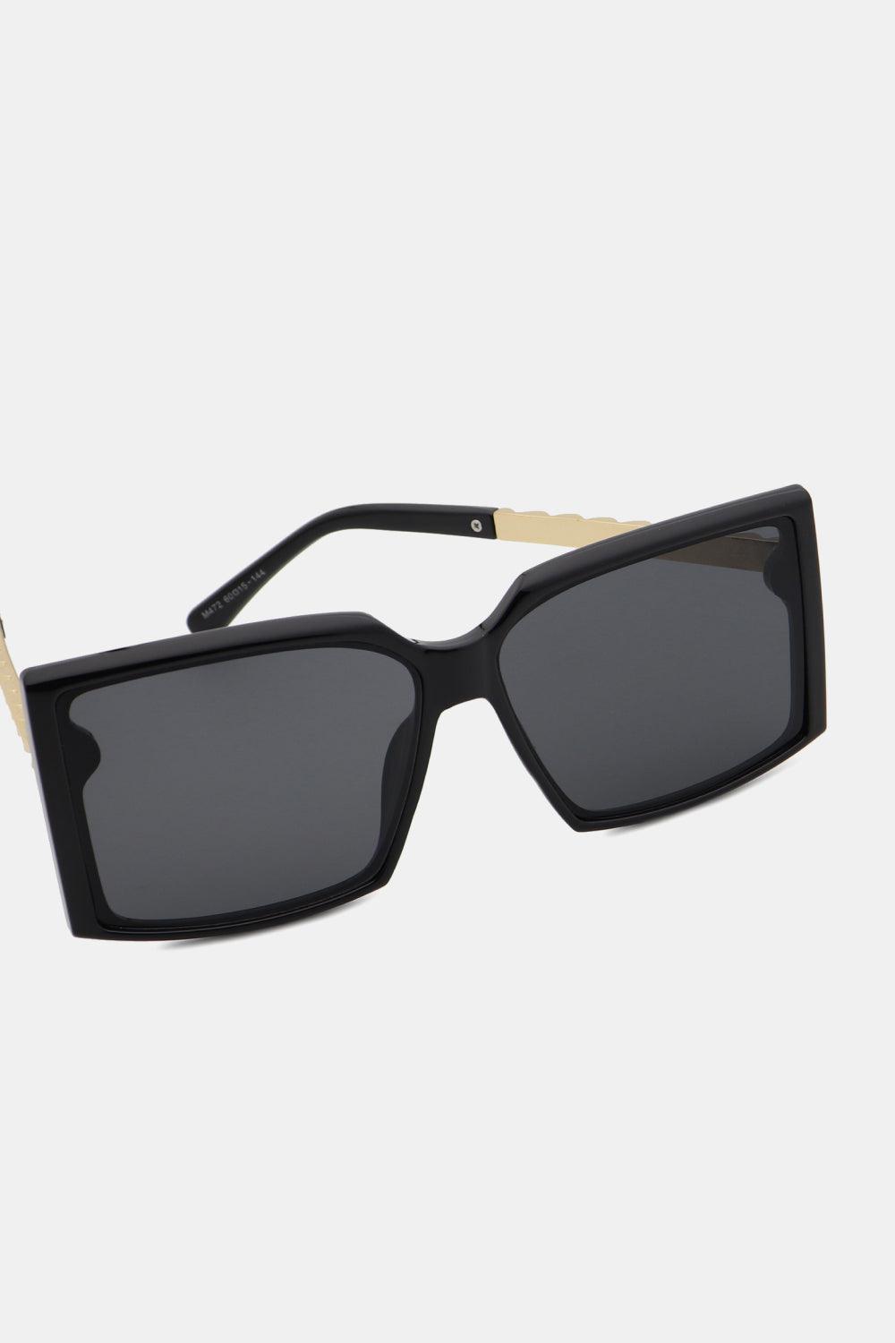 Polycarbonate Frame Square Sunglasses 