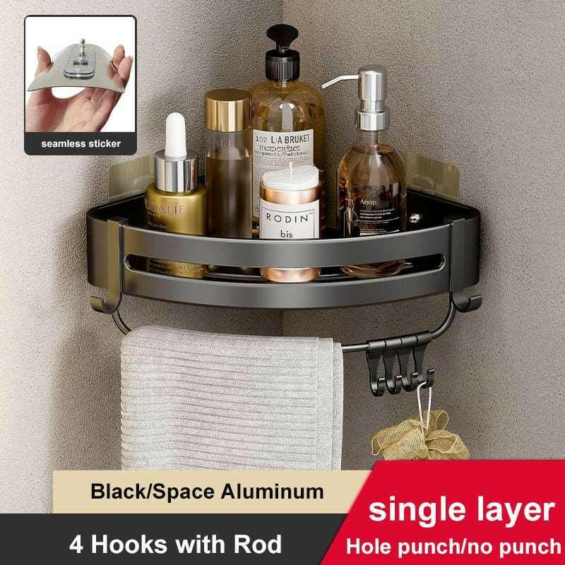 Floating Shelves Caddy For Shower 