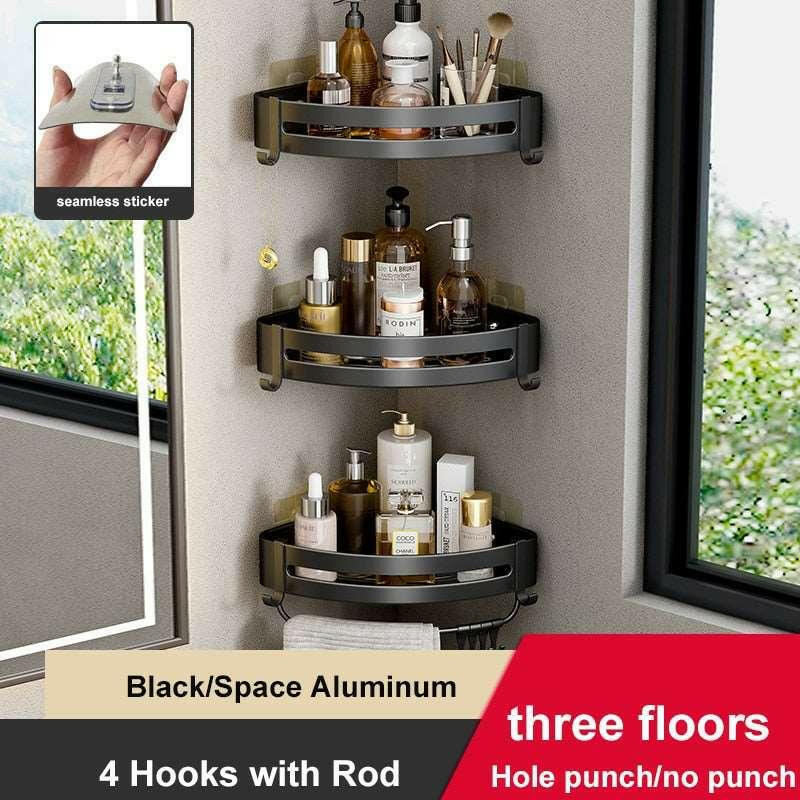 Floating Shelves Caddy For Shower 